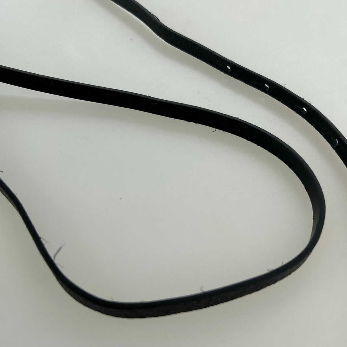 その他アクセサリー B-D ロゴ レザーベルト ブラック