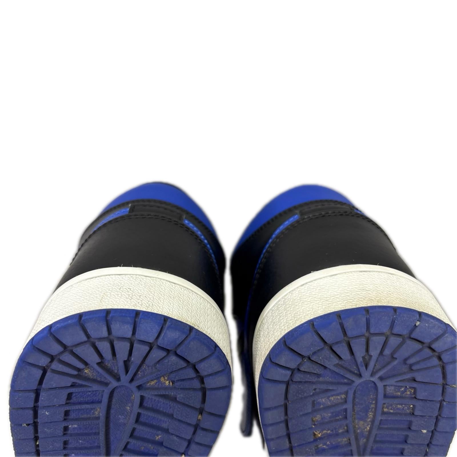 スニーカー Air Jordan 1 Mid Black/Blue 27.5cm (US9 1/2 UK9 EU45) ブルー
