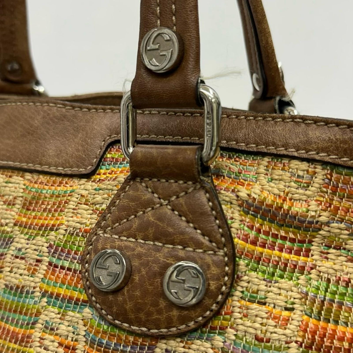 GUCCI/ﾊﾟｸﾞﾘｱGGｻﾝｾｯﾄﾄｰﾄﾊﾞｯｸﾞ 232973