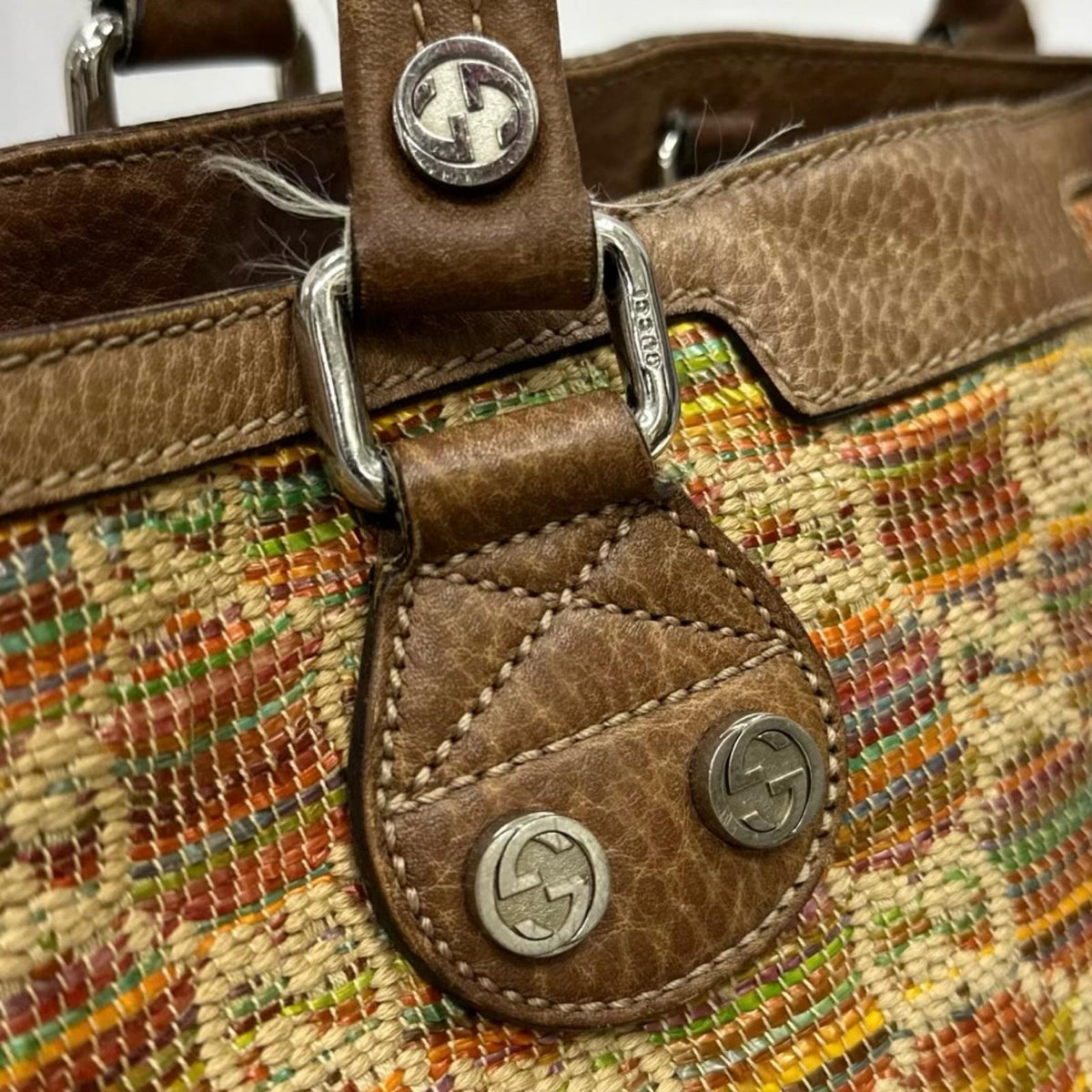 GUCCI/ﾊﾟｸﾞﾘｱGGｻﾝｾｯﾄﾄｰﾄﾊﾞｯｸﾞ 232973