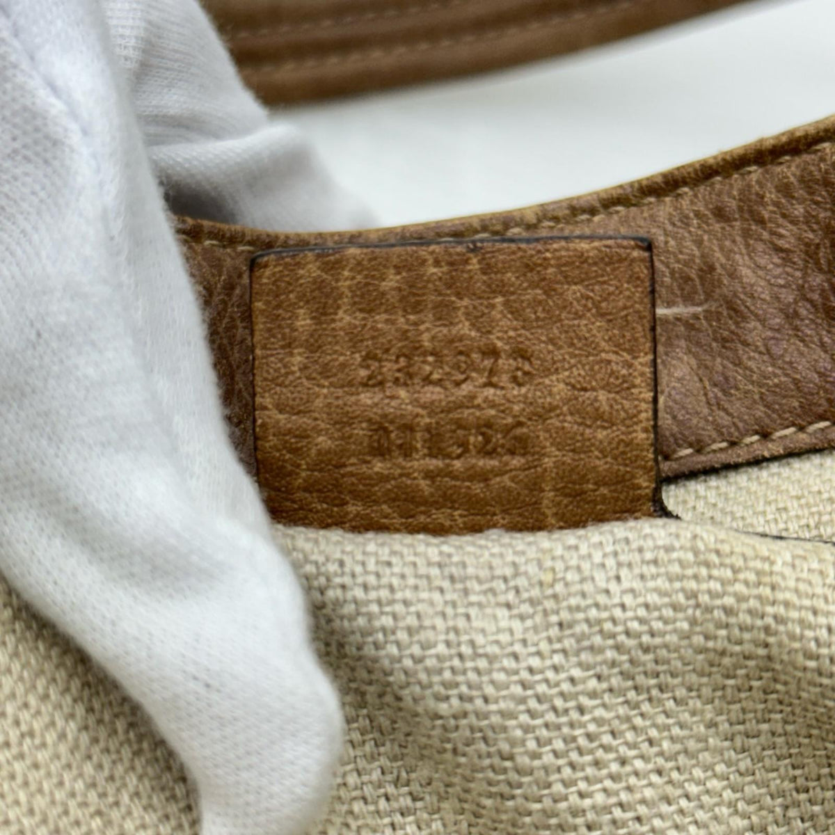 GUCCI/ﾊﾟｸﾞﾘｱGGｻﾝｾｯﾄﾄｰﾄﾊﾞｯｸﾞ 232973