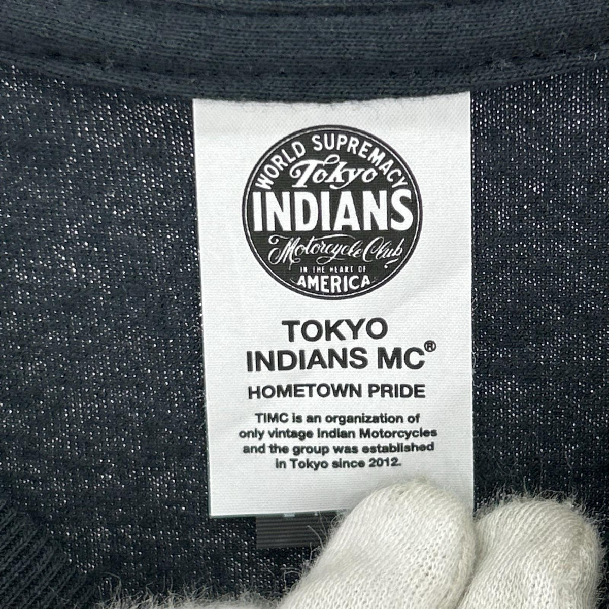 半袖Ｔシャツ TOKYO INDIANS AMERICA L ブラック