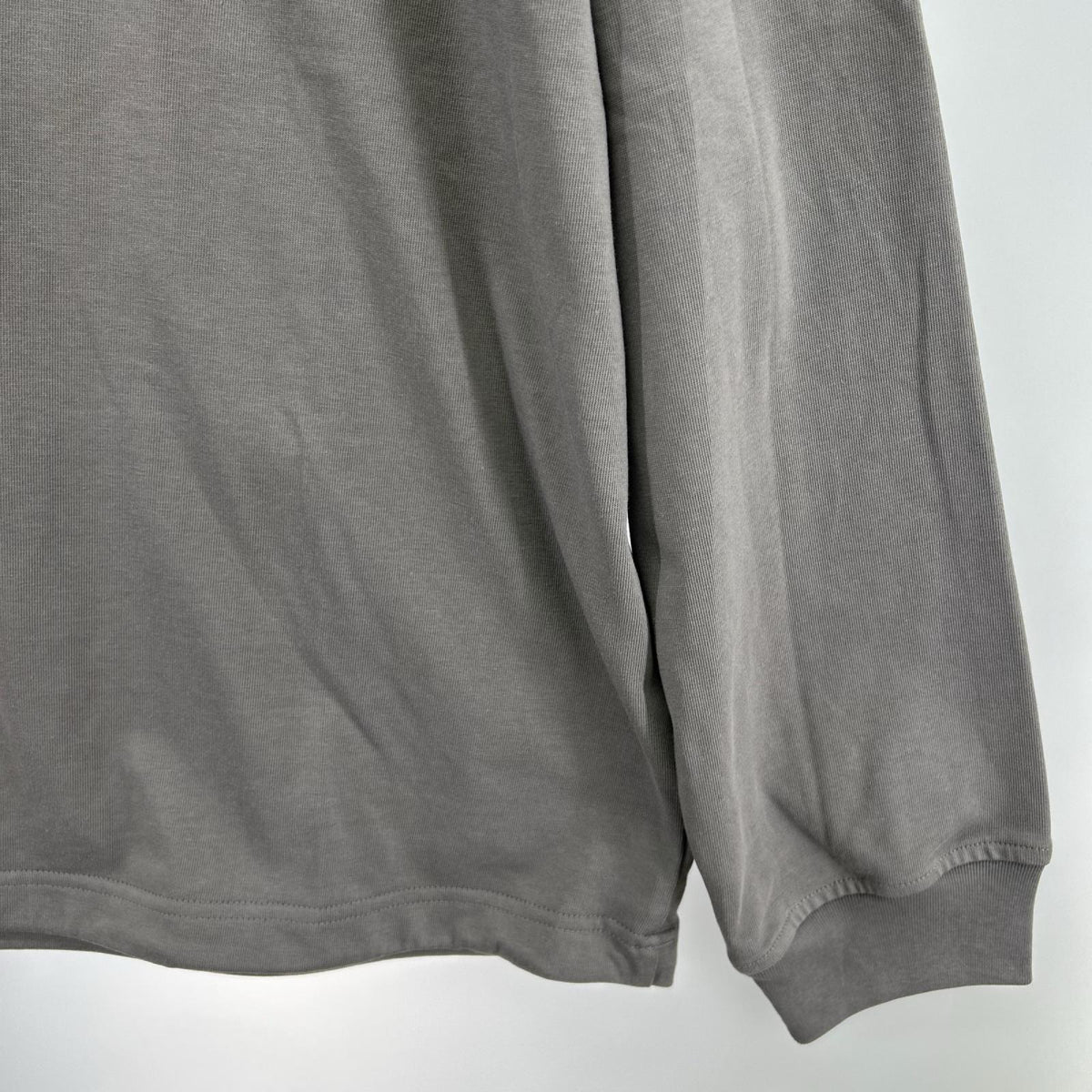 長袖Ｔシャツ ナイロンﾎﾟｹｯﾄ GRY XL グレー
