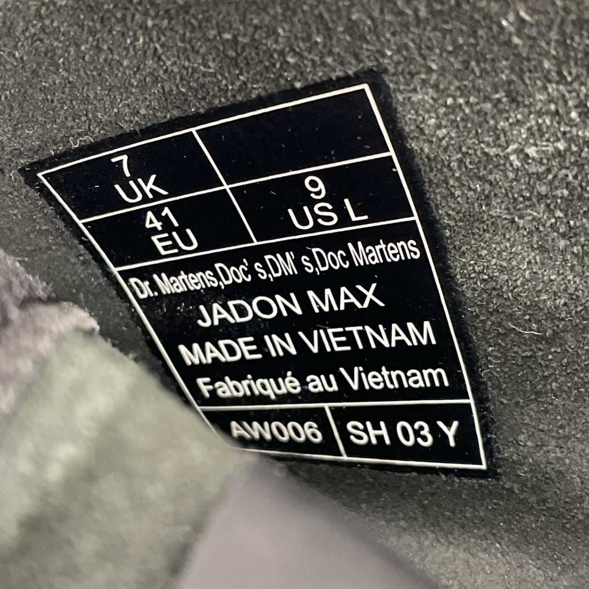 ブーツ Dr.Martens SL06T ｻｲﾄﾞｼﾞｯﾌﾟ 厚底ﾌﾞｰﾂ 黒（UK6） ブラック