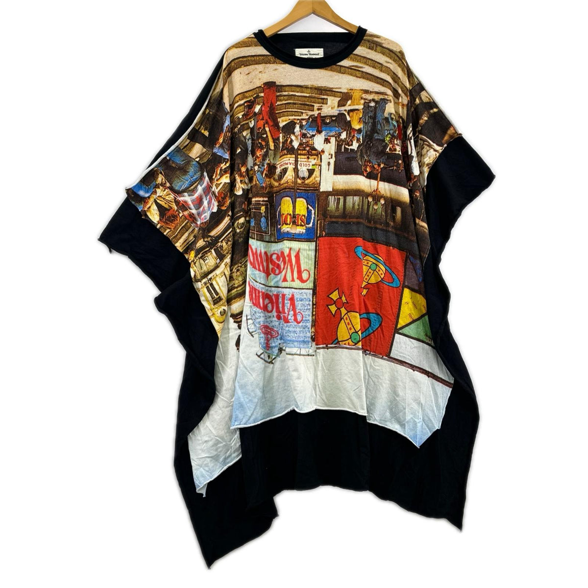 半袖Ｔシャツ Vivienne Westwood Anglomania ｵｰﾊﾞｰｻｲｽﾞ ｶｯﾄｿｰ （38） 38 マルチカラー