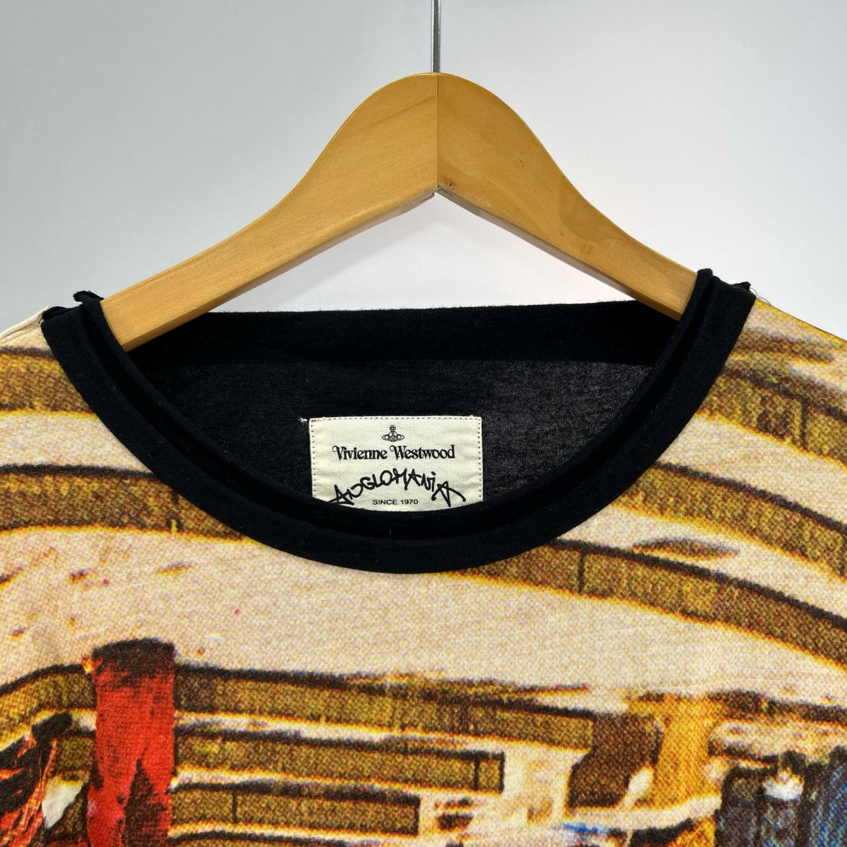 半袖Ｔシャツ Vivienne Westwood Anglomania ｵｰﾊﾞｰｻｲｽﾞ ｶｯﾄｿｰ （38） 38 マルチカラー