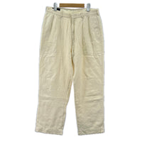 パンツ 90s Linen × Cotton WHT W35 ホワイト