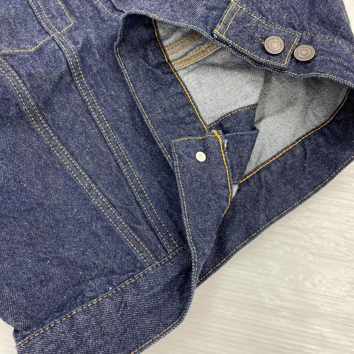 デニムジャケット TCB Jeans 60's Trucker Jacket Type 3rd 44 ネイビー