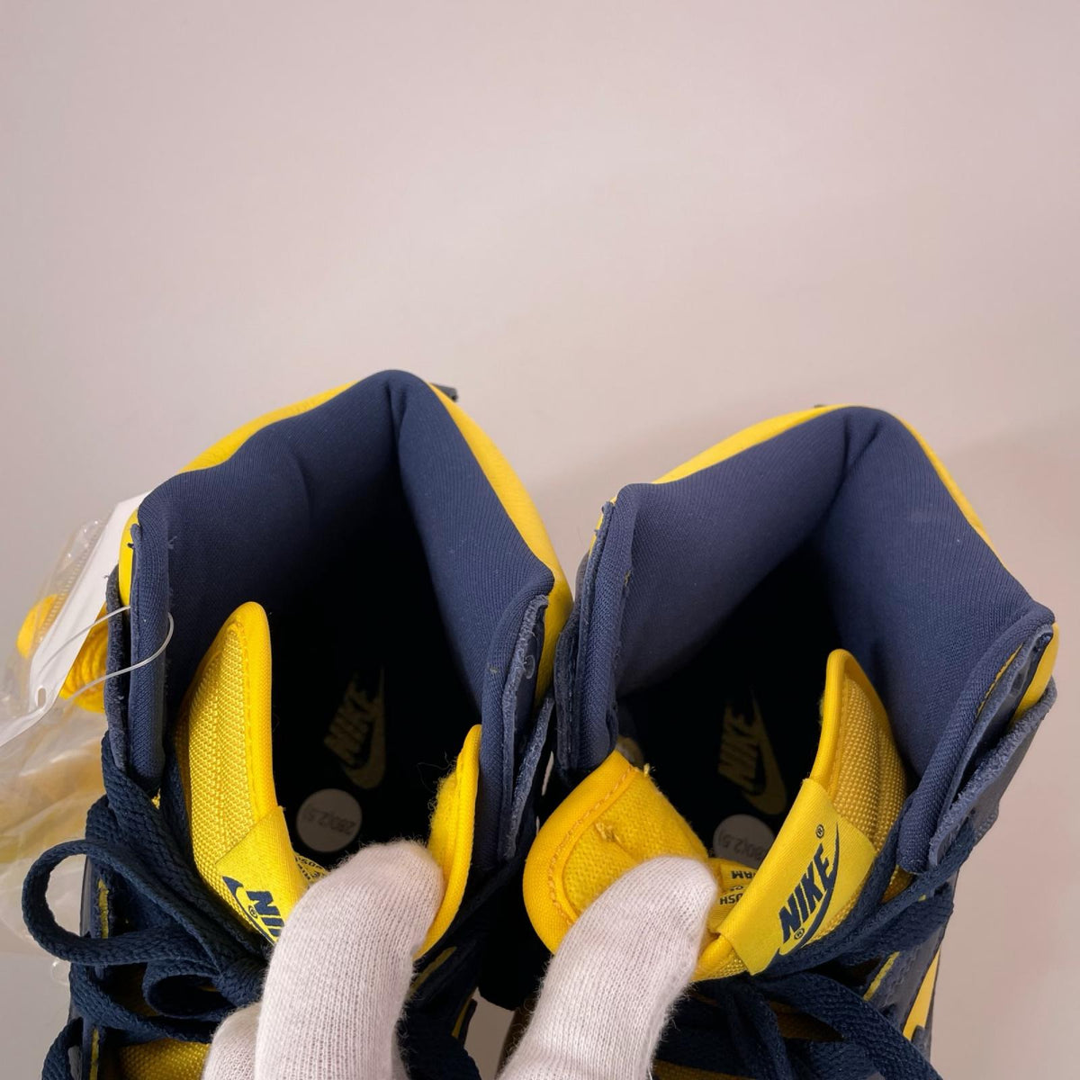 スニーカー NIKE DUNK HI SP MICHIGAN 28.0cm 28cm (US10 UK9 1/2 EU46)