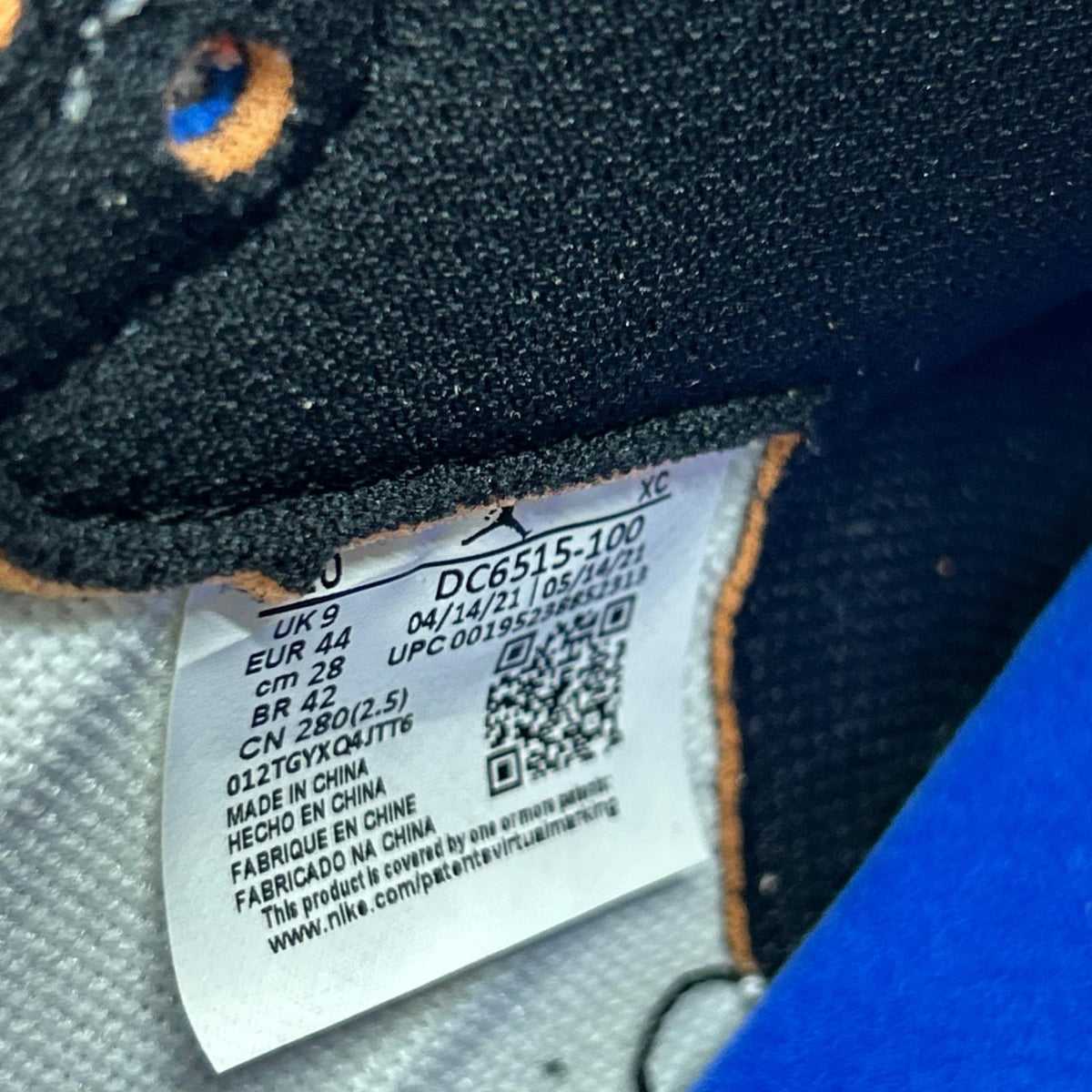 スニーカー AIR JORDAN 1 RETRO HIGH OG 28cm 28cm (US10 UK9 1/2 EU46) マルチカラー