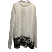 PRADA 2022AW Transfer Print Triangle Patch Long Sleeve Tee SS