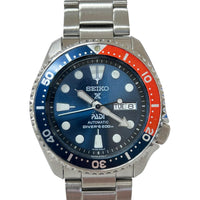 腕時計 SEIKO 5 SPORTS SKX series SBSA003 裏ｽｹ 自動巻き 腕時計 ネイビー