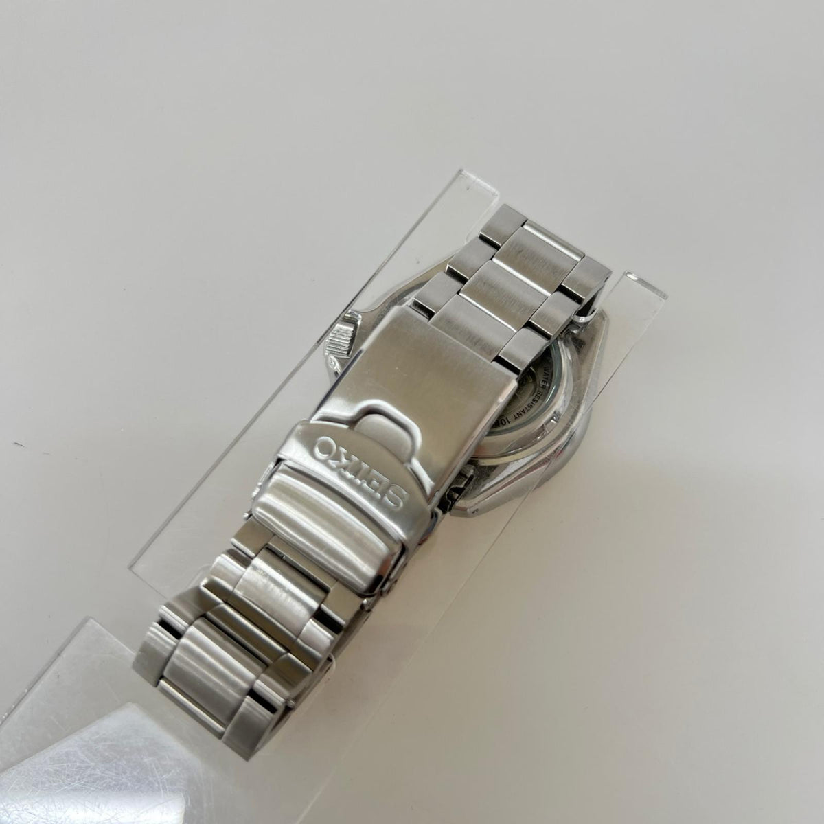 腕時計 SEIKO 5 SPORTS SKX series SBSA003 裏ｽｹ 自動巻き 腕時計 ネイビー