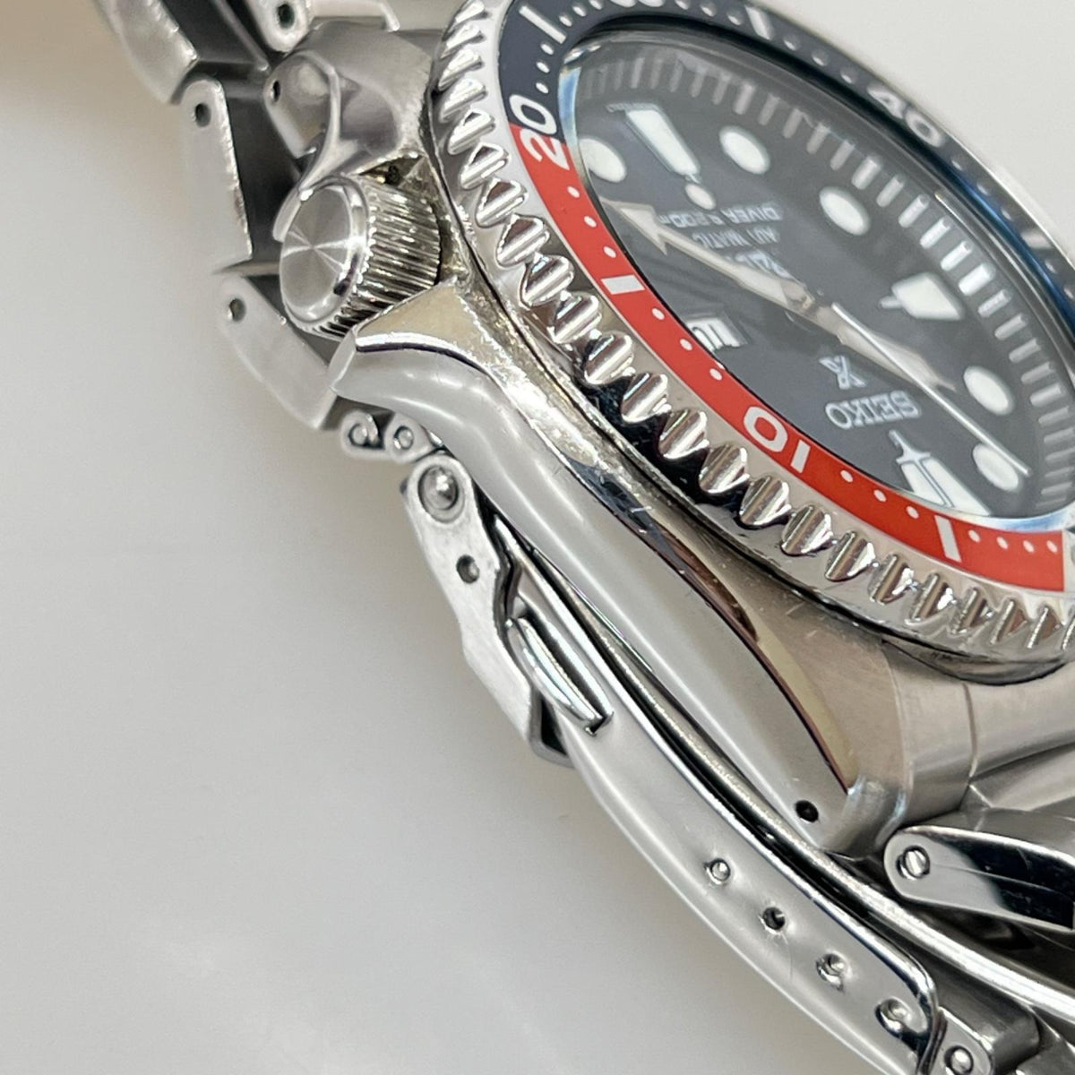 腕時計 SEIKO 5 SPORTS SKX series SBSA003 裏ｽｹ 自動巻き 腕時計 ネイビー