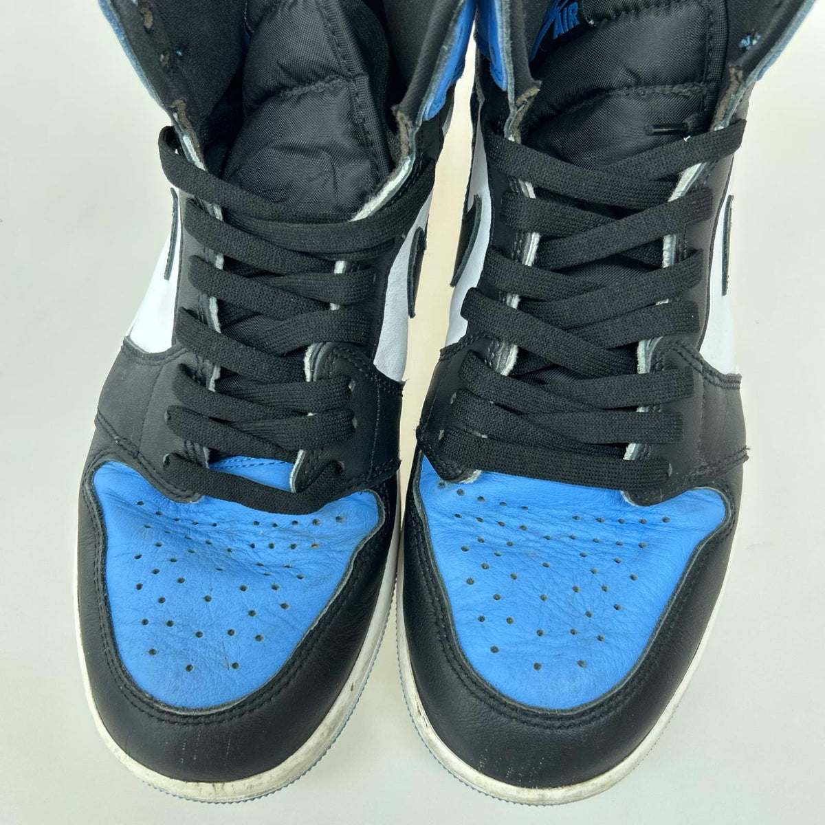 スニーカー AJ1 University Blue/UNC Toe 27.5cm (US9 1/2 UK9 EU45) ブラック