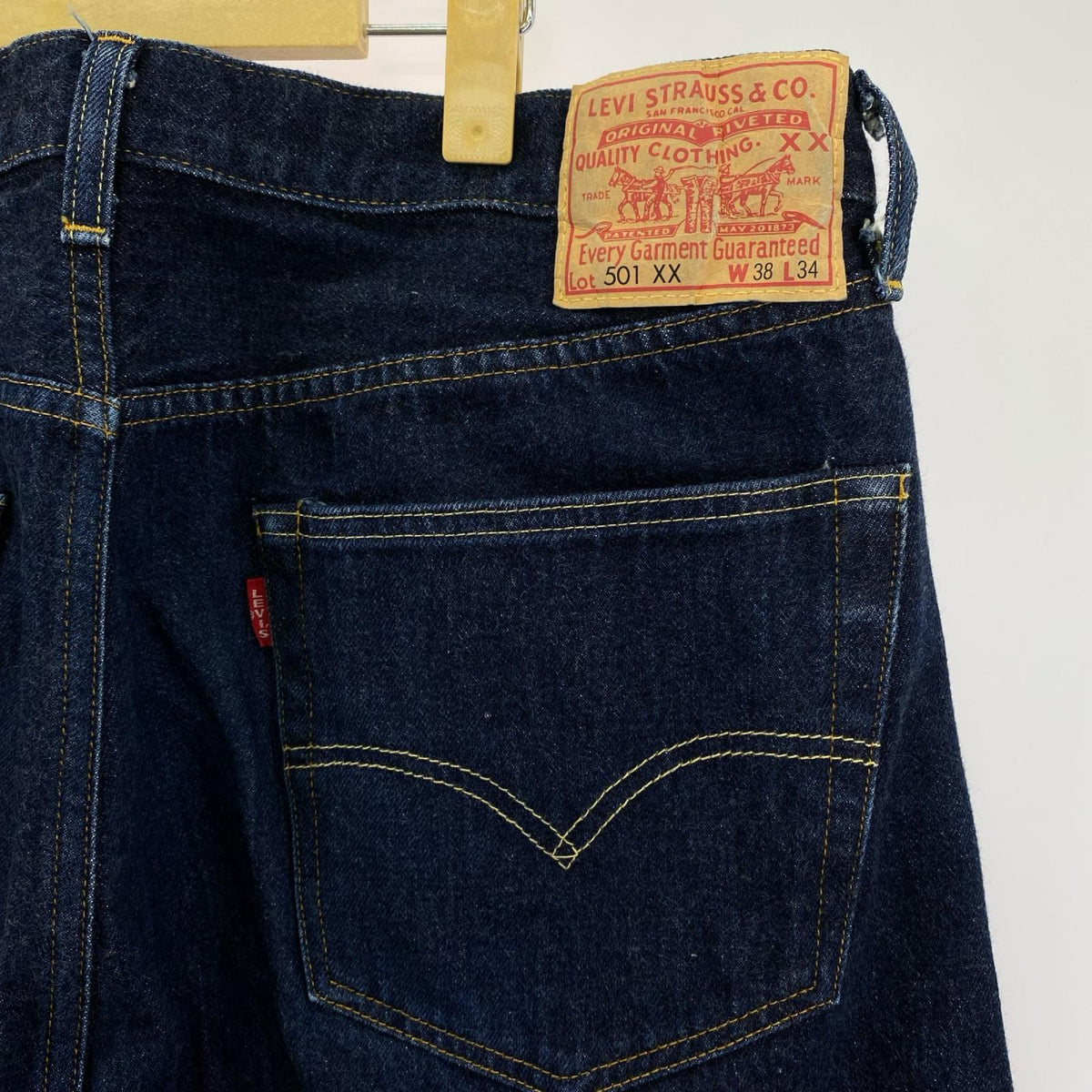 デニムパンツ VINTAGE CLOTHING LVC 501XX W38×L34