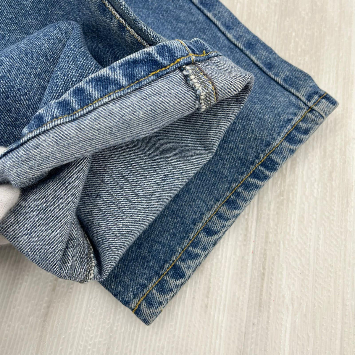 デニムパンツ 90S USA製 Big Ol’ Jean ﾗｲﾄﾌﾞﾙｰ (32) 32 ブルー