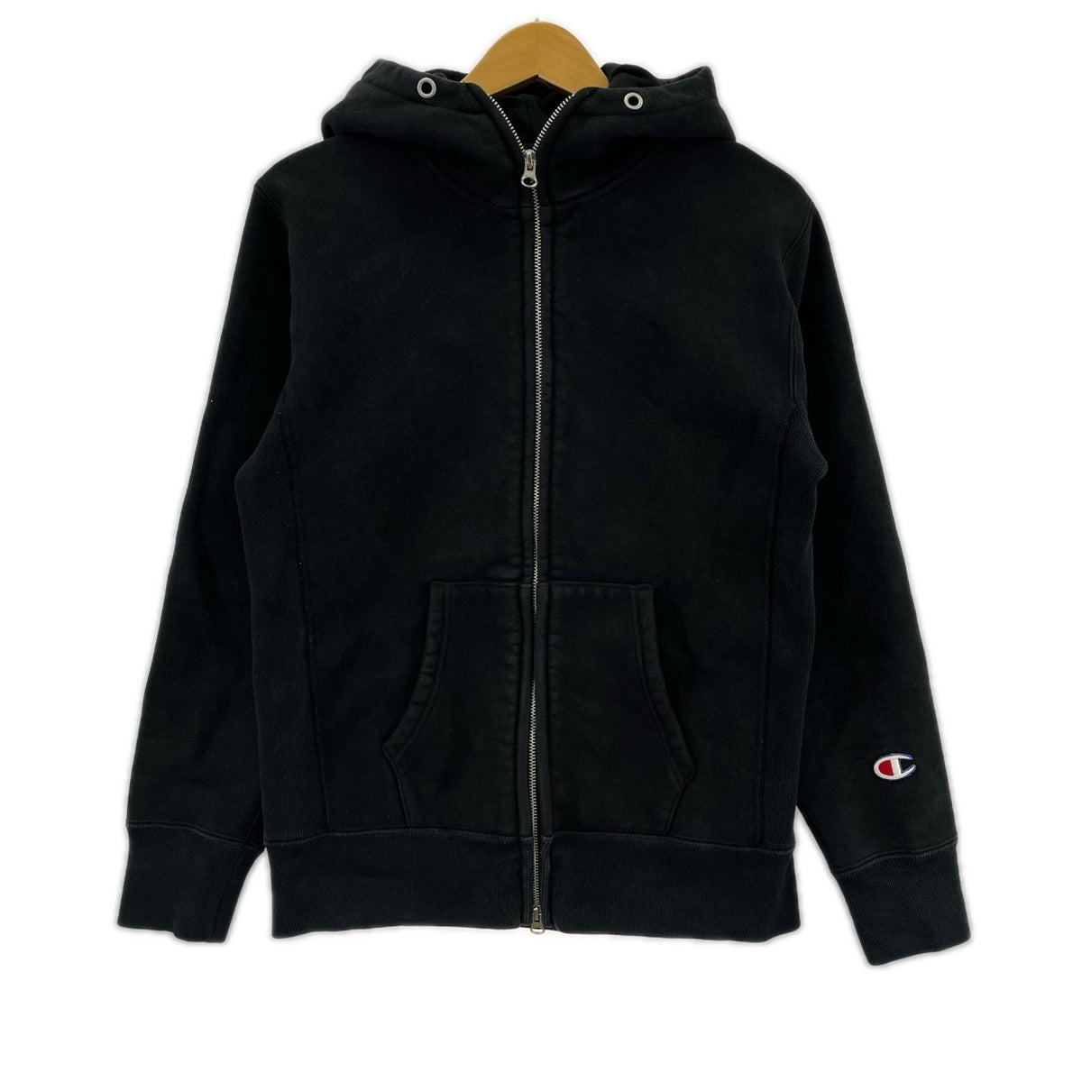 パーカー WIND STOPPER/REVERSE WEAVE/黒 M ブラック