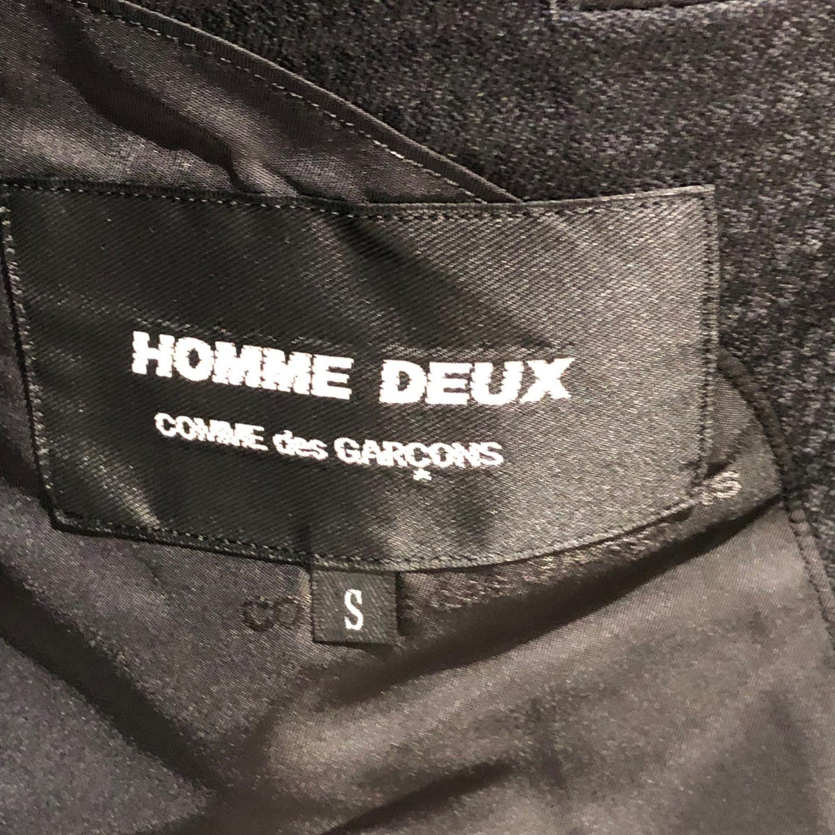 テーラードジャケット HOMME DEUX 26SS テーラードジャケット S S