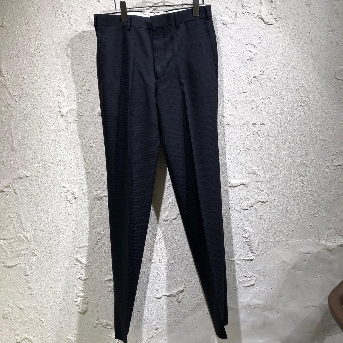 パンツ HOMME DEUX 26SS テーパードロングスラックス S