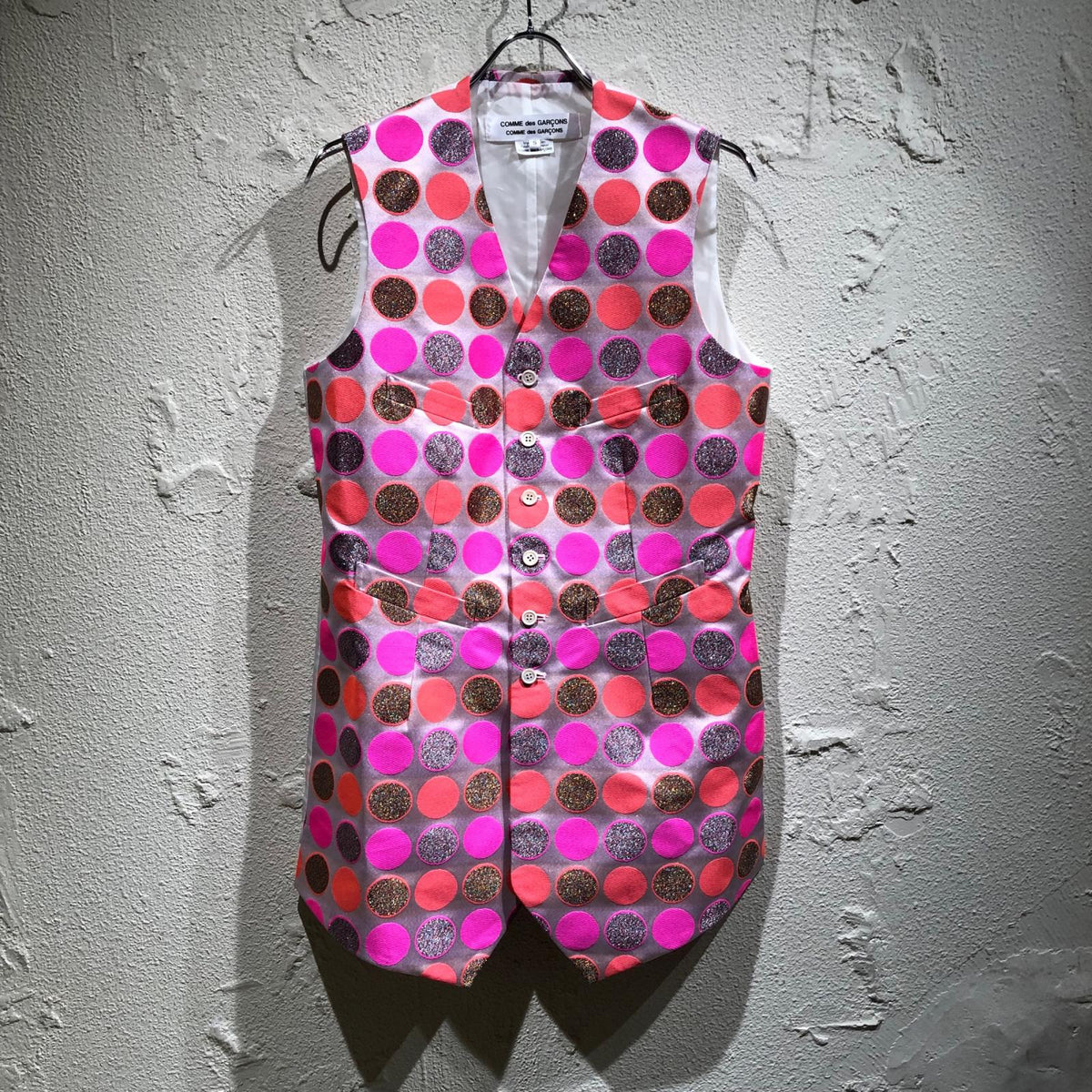 長袖シャツ COMME des GARCONS 26SS ドットロングベスト