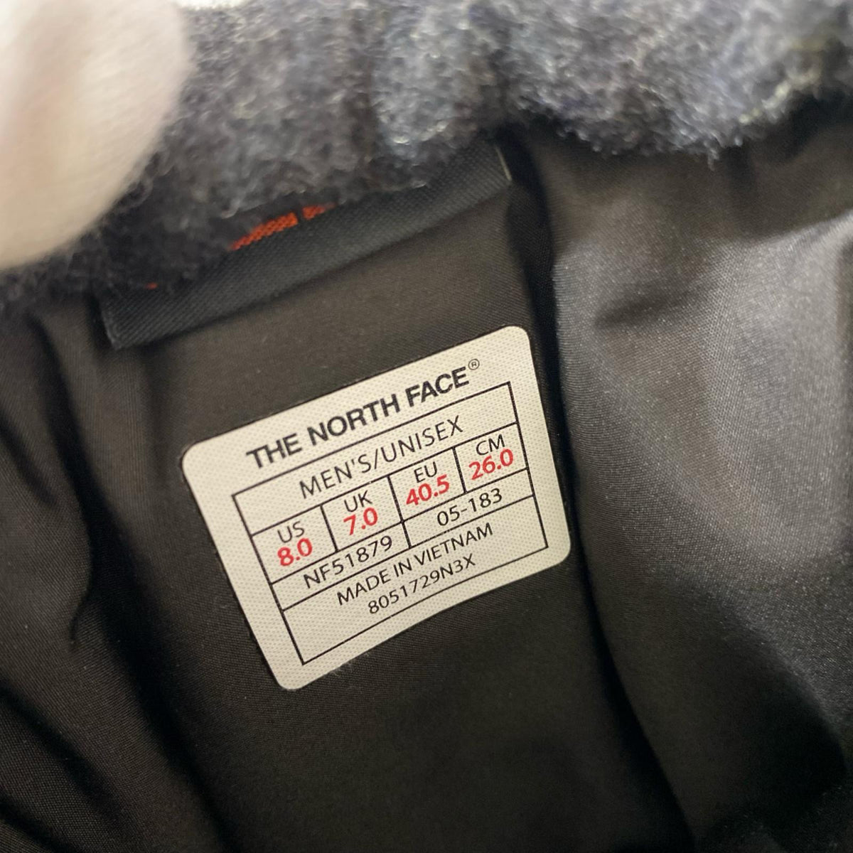 ブーツ NUPTSE BOOTIE WOOL IV 26cm (US8 UK7 1/2 EU42) ブラック