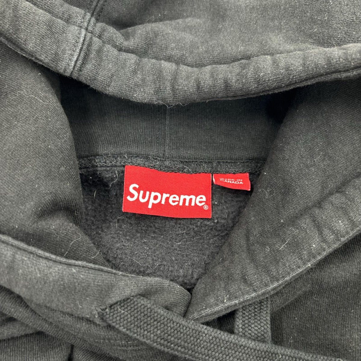 パーカー small box logo Hoodie L ブラック