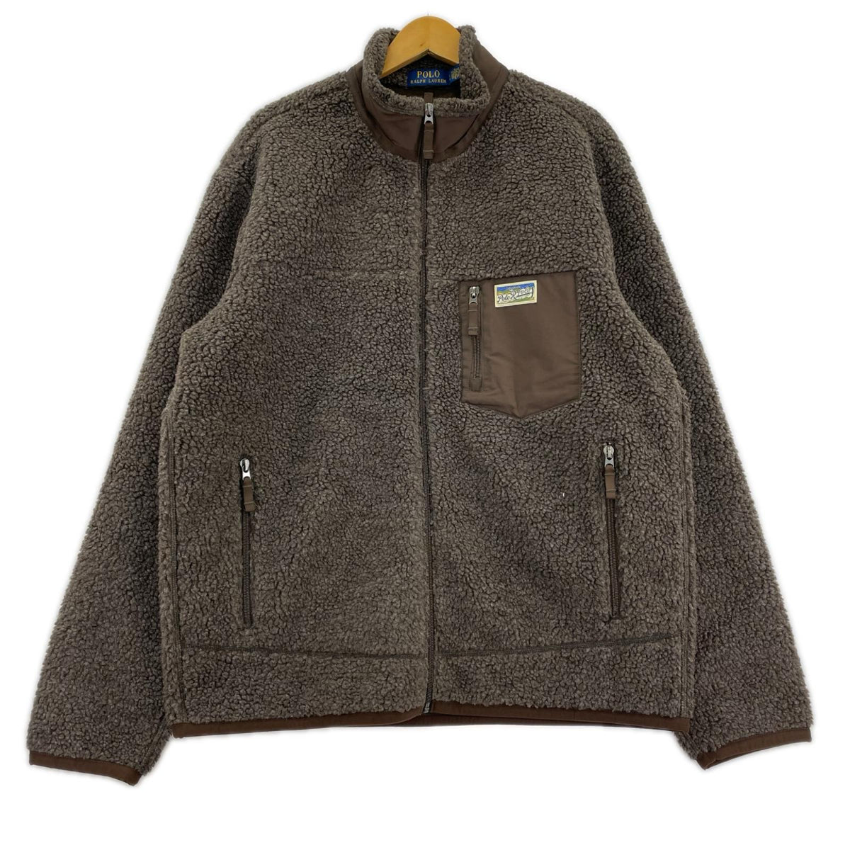 ジャケット HIGH PILE FLEECE JACKET（L） L ブラウン