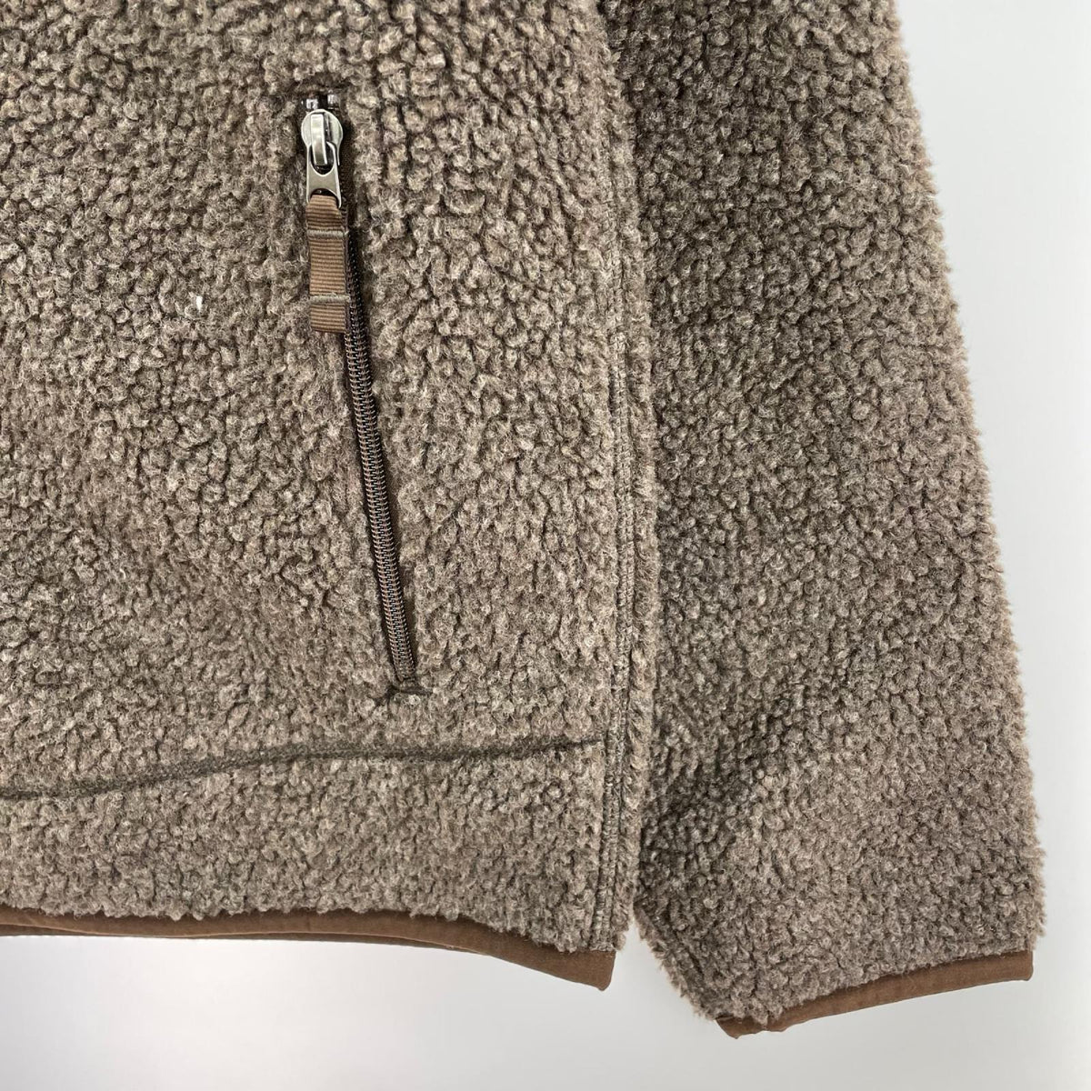 ジャケット HIGH PILE FLEECE JACKET（L） L ブラウン