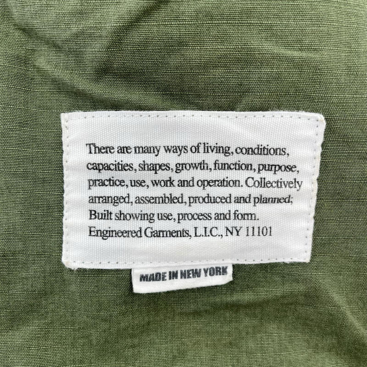 ジャケット ungle Fatigue Jacket /ｻｲｽﾞL L グリーン