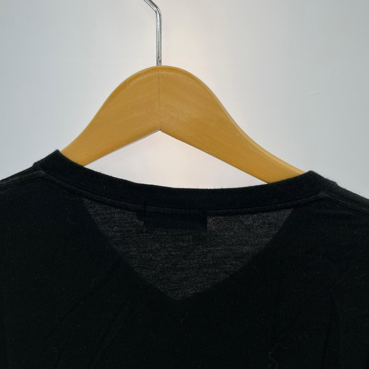 半袖Ｔシャツ ANOTHER NIGHT pt Vﾈｯｸ Tee S BLK S ブラック