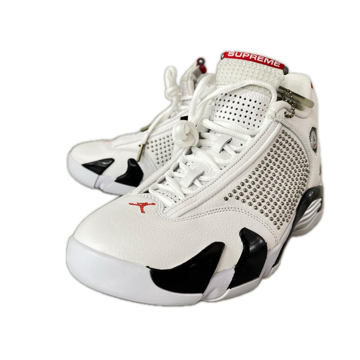 スニーカー SUPREME AIR JORDAN14 RETRO 27cm (US9 UK8 1/2 EU44) ホワイト