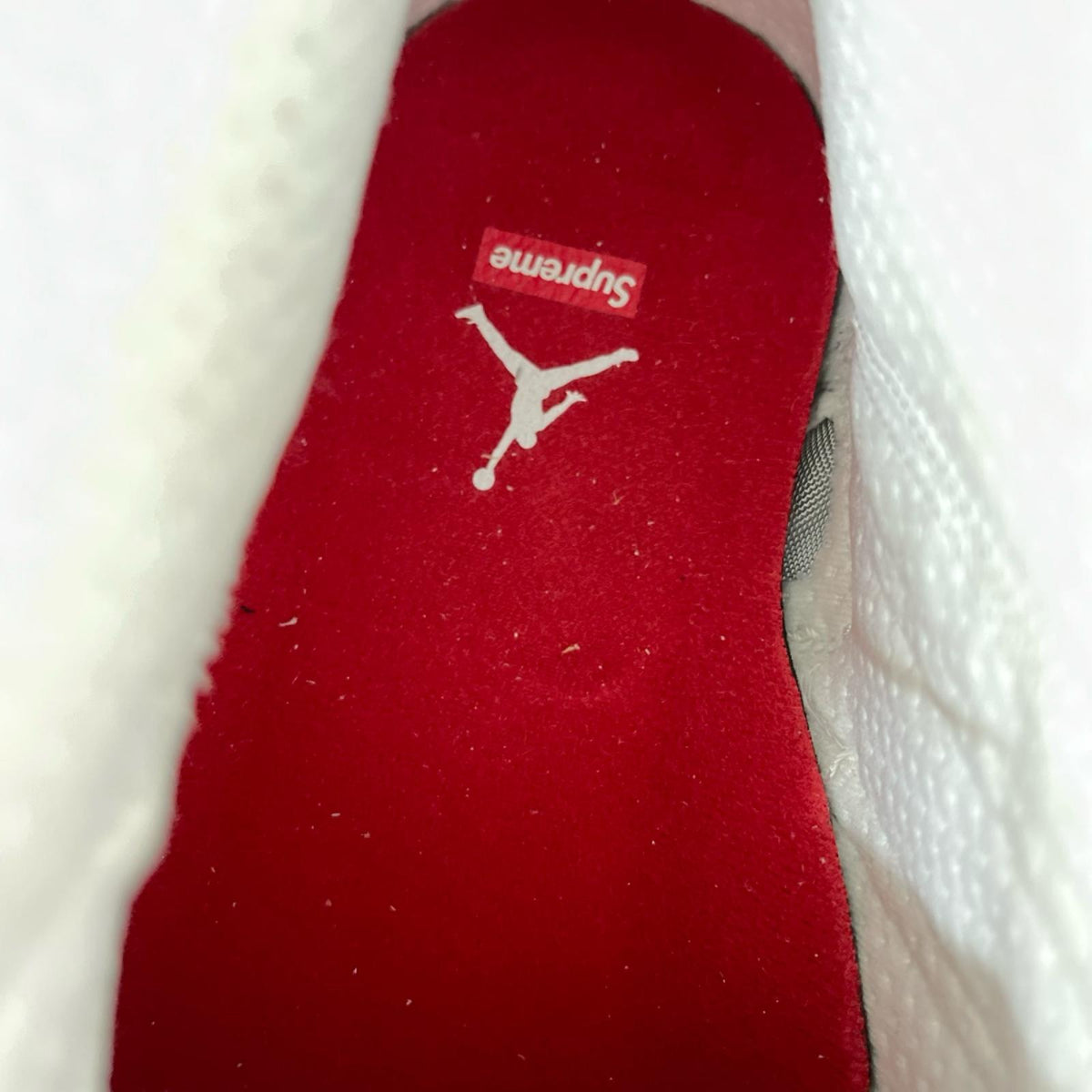 スニーカー SUPREME AIR JORDAN14 RETRO 27cm (US9 UK8 1/2 EU44) ホワイト