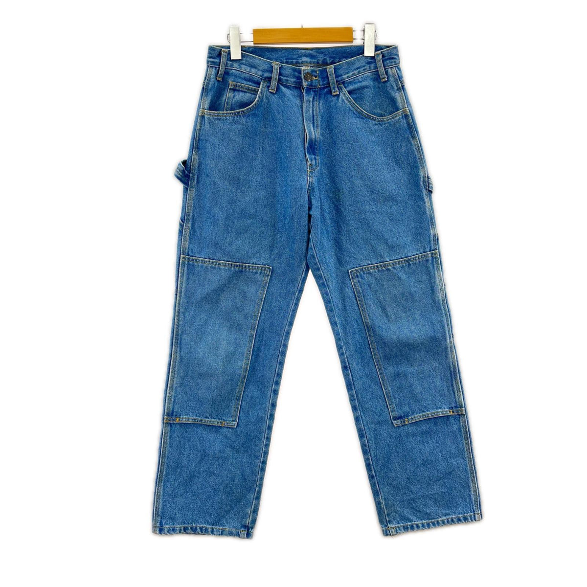 デニムパンツ Double Knee Denim Painter Pants 30 ブルー