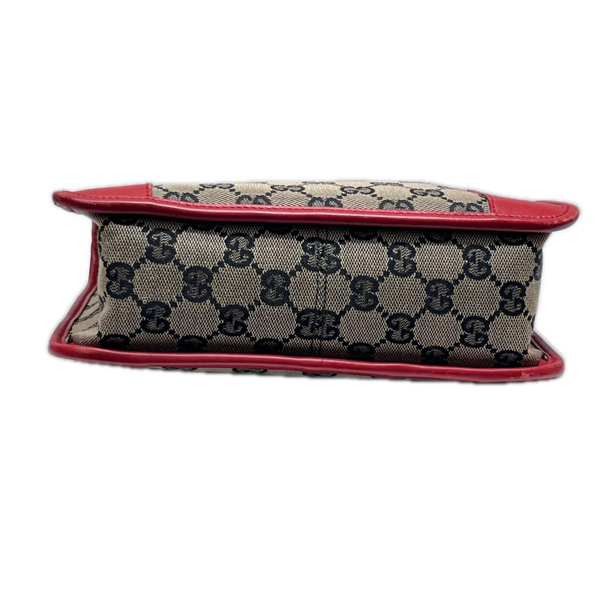 GUCCI/0856/GGｷｬﾝﾊﾞｽｽｸｴｱﾊﾝﾄﾞﾊﾞｯｸﾞ/赤