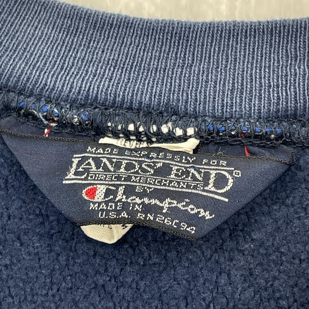 スウェット 90s ｘ CHAMPION （L） L ブルー