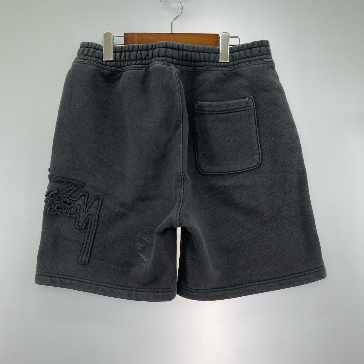 ショートパンツ ｽｳｪｯﾄ刺繍ﾛｺﾞ M ブラック