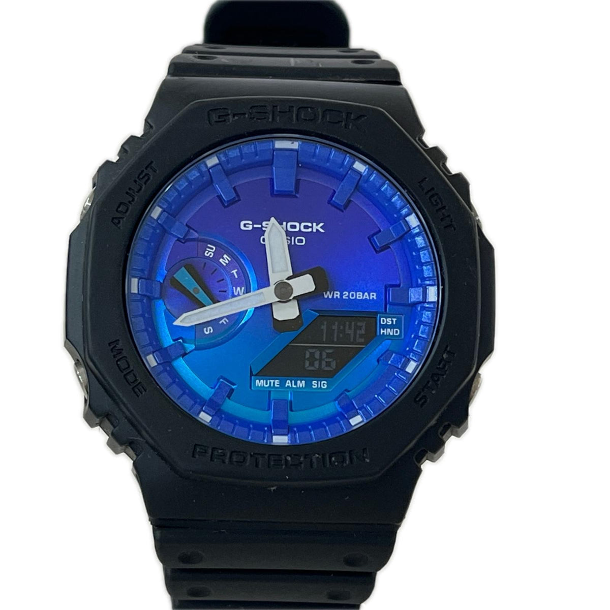 腕時計 ga-2100fl 青