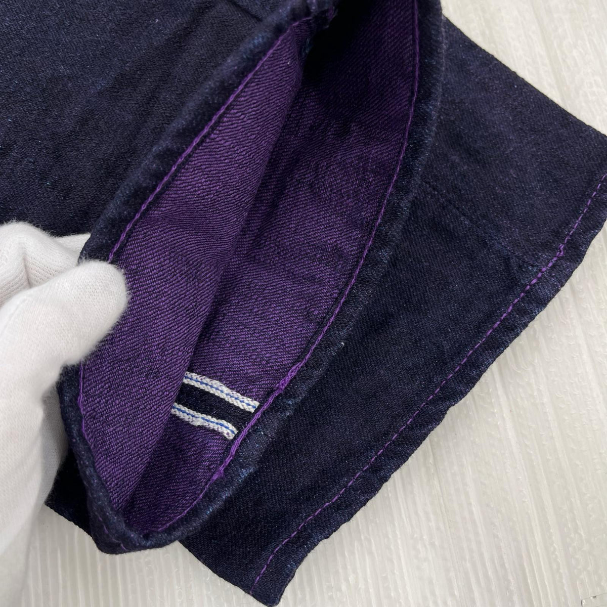 デニムパンツ Syoaiya Pure blue Japan 38 ネイビー