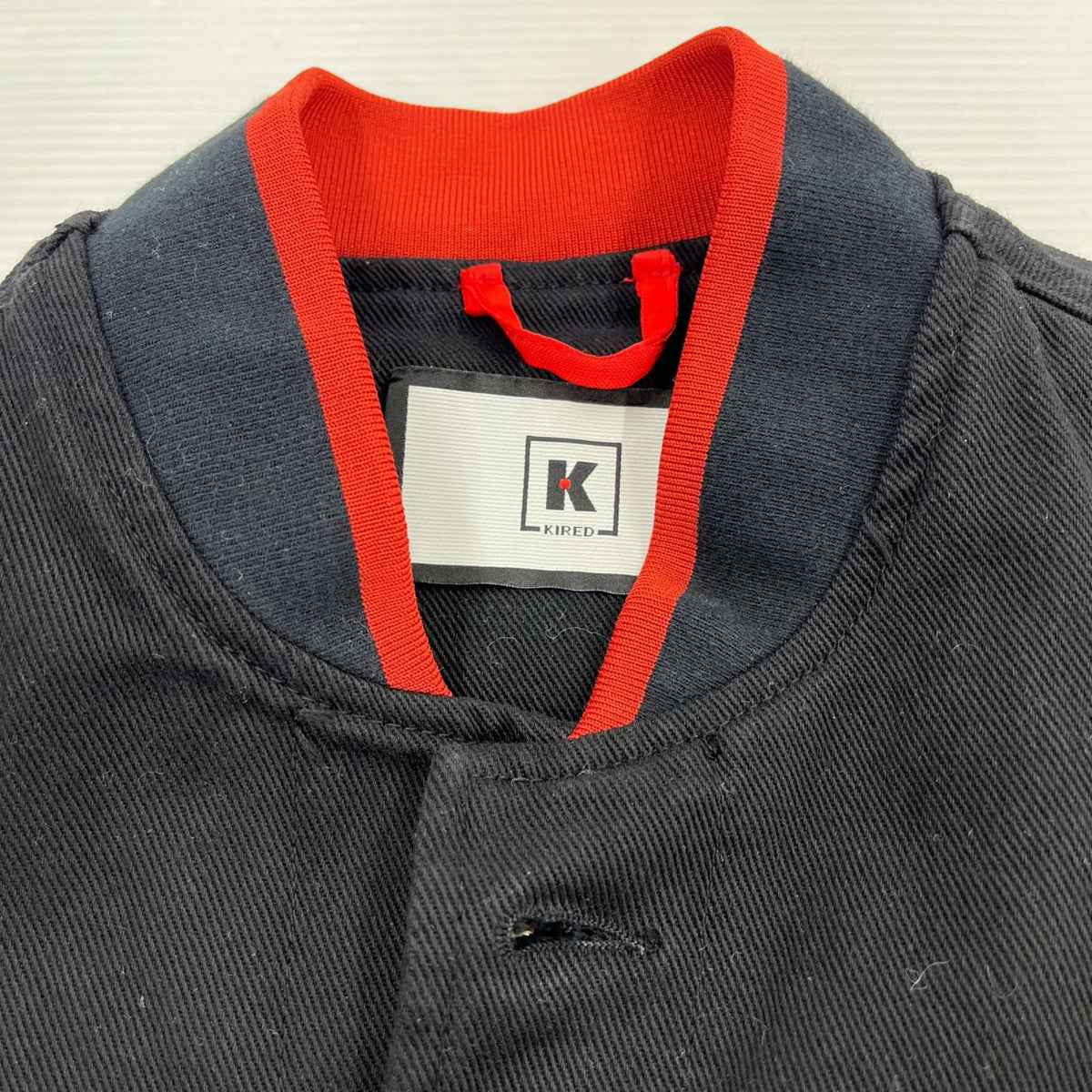 ジャケット KIRED.IT ｷｰﾚｯﾄﾞ MOD.KEN ﾃﾞﾆﾑｼﾞｬｹｯﾄ 46 ﾌﾞﾗｯｸ 46 ブラック