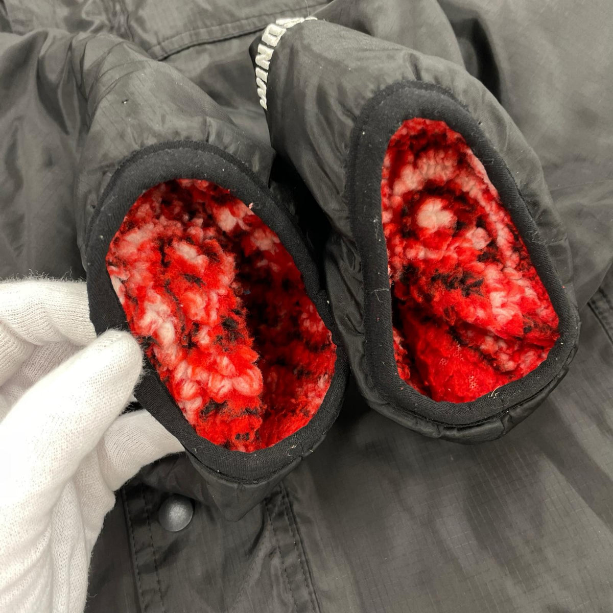 ブルゾン 19AW Reversible Bandana Fleece Jacket 黒 (L) L ブラック