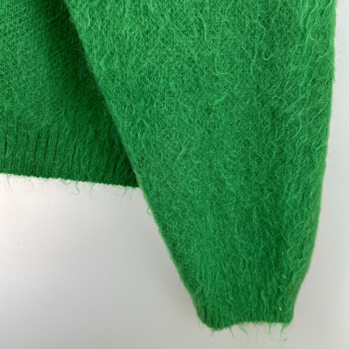 カーディガン 23AW MOHAIR CARDIGAN ｸﾞﾘｰﾝ (L) L グリーン