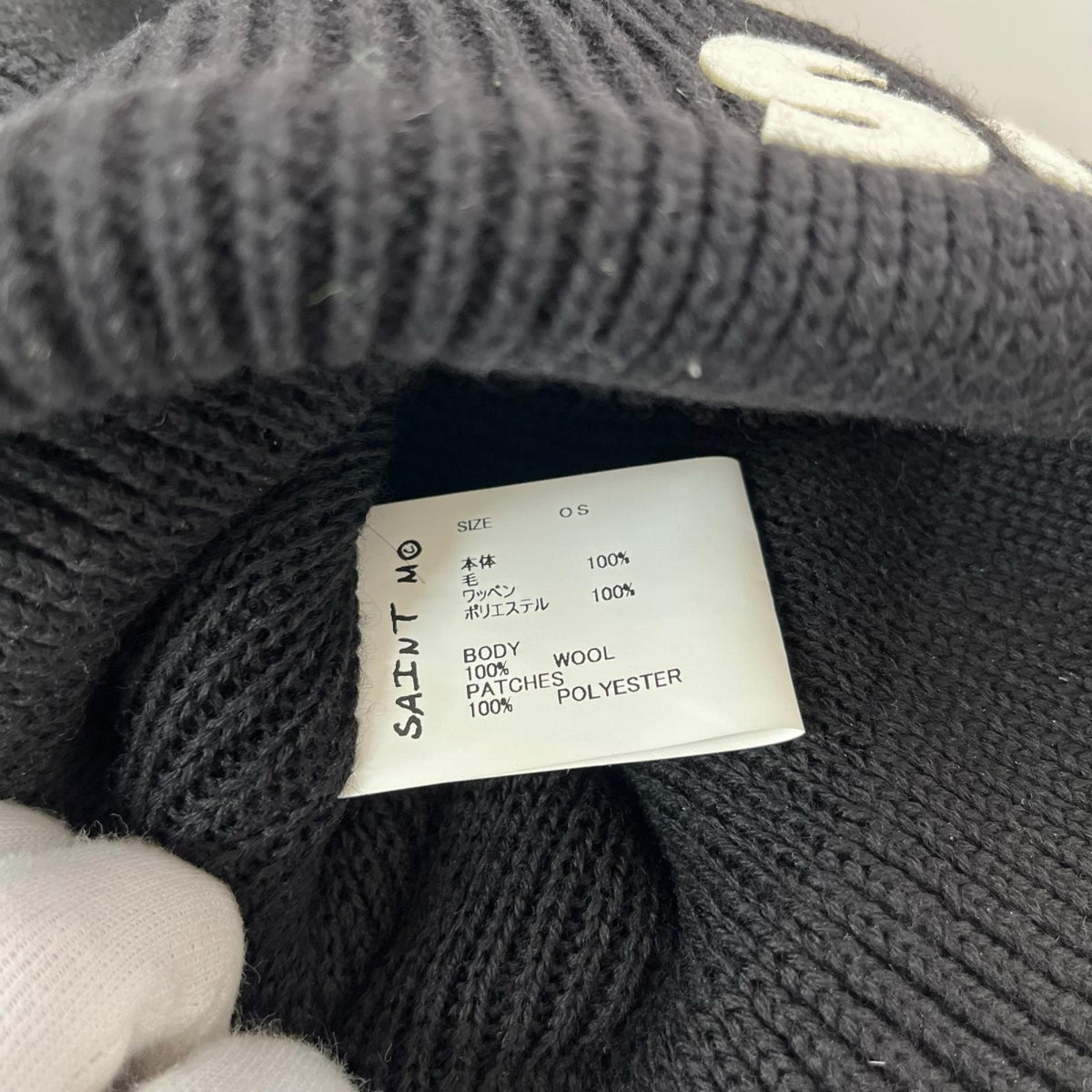ニットキャップ 23AW KNIT CAP ﾌﾞﾗｯｸ ブラック