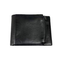 コンパクトウォレット ﾌﾗｯﾌﾟ二つ折り財布 ブラック