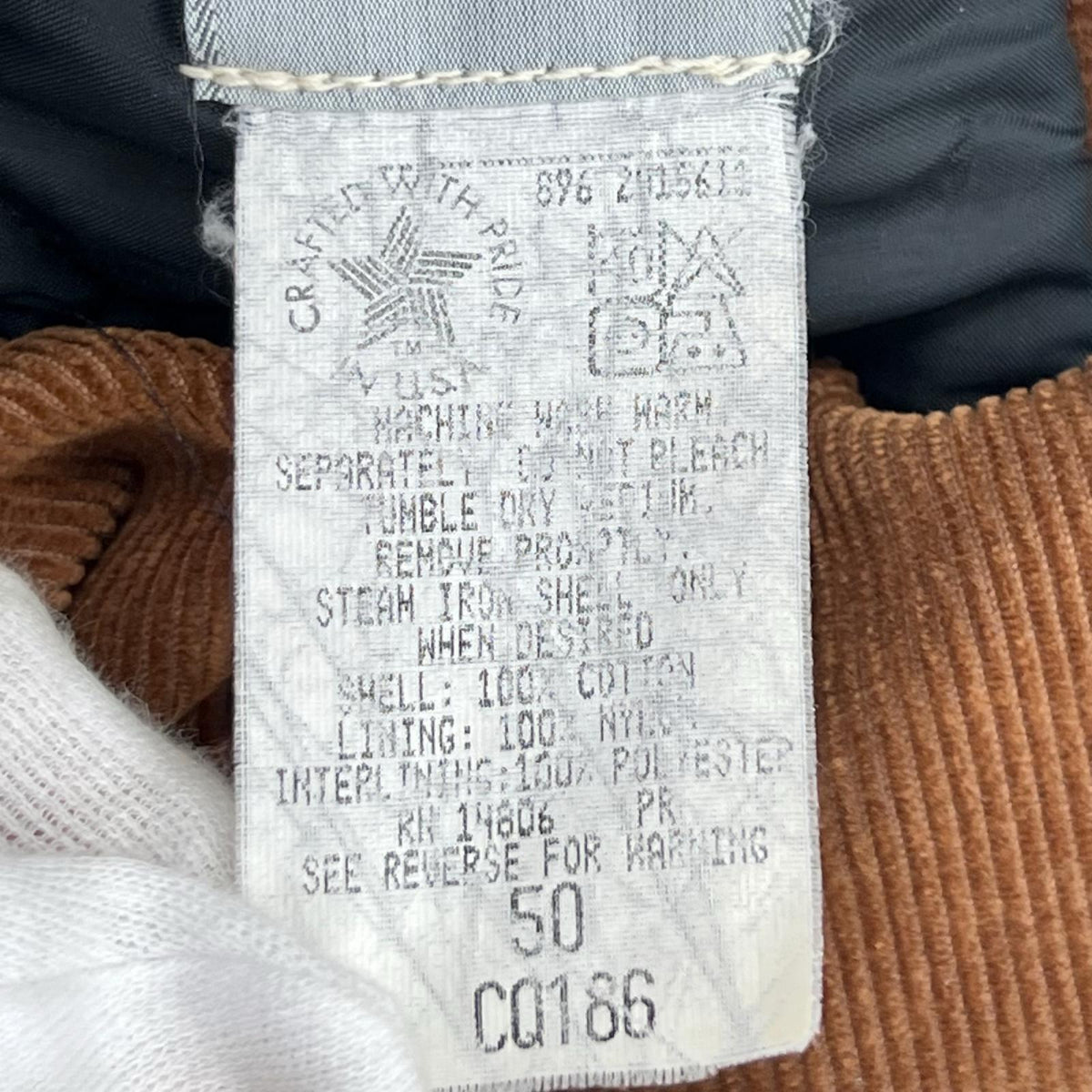 長袖シャツ Carhartt 70s ﾀﾞｯｸﾞﾍﾞｽﾄ ﾎﾞｱﾗｲﾅｰ 茶 (XL) 50 ブラウン