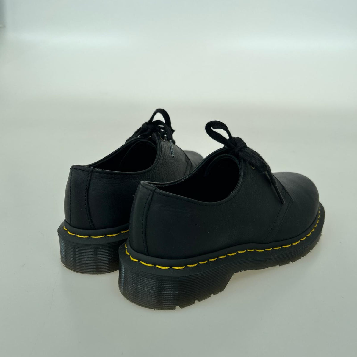 スニーカー Leather Oxford Shoes Black ブラック