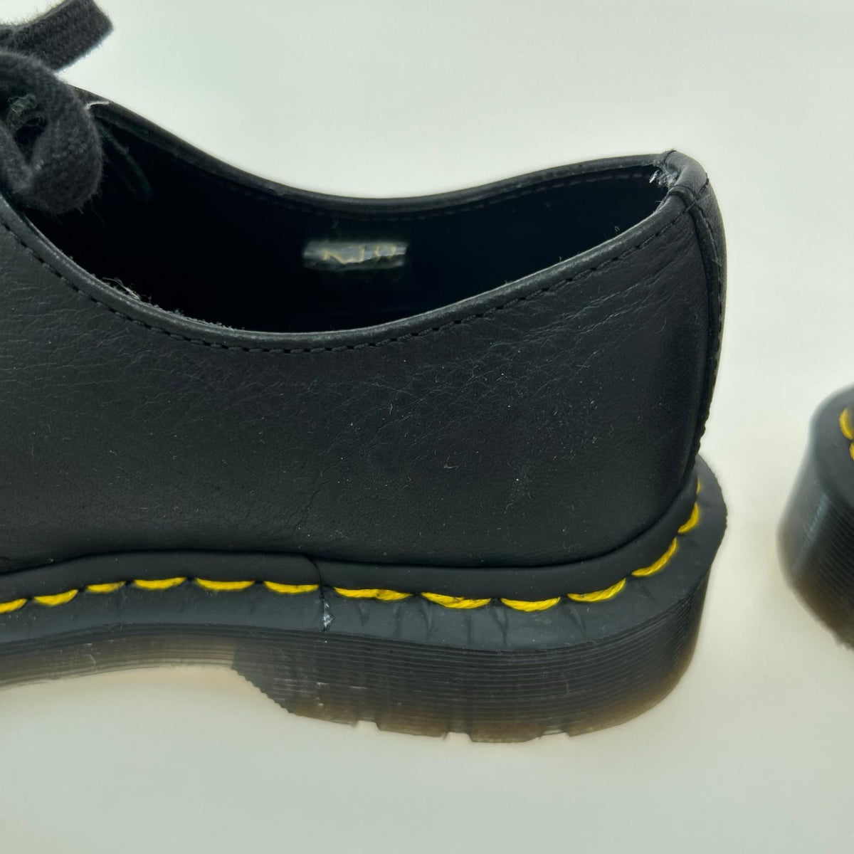 スニーカー Leather Oxford Shoes Black ブラック