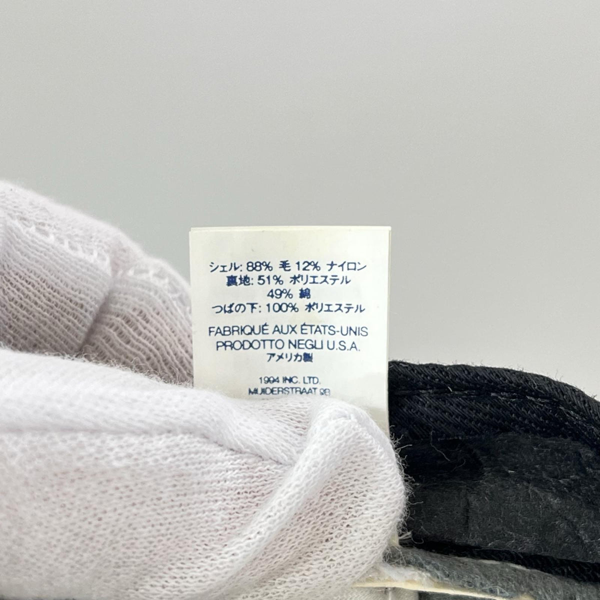 キャップ ×EBBETS S LOGO FITTED 6-PANEL グレー