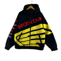 ジャケット HONDA HRC RACING HOODED JACKET SIZE:L L ブラック