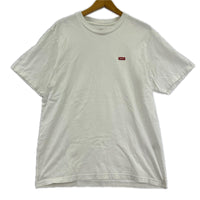 半袖Ｔシャツ ｽﾓｰﾙ BOXLOGO 白（S) S ホワイト